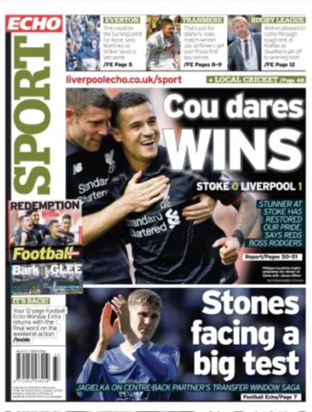 Liverpool Echo Backpage