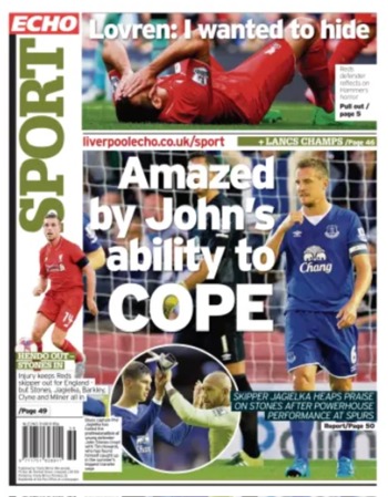 Liverpool Echo Backpage