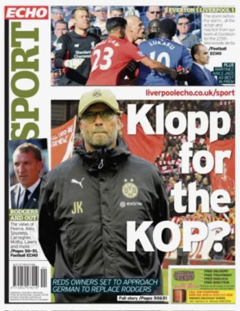 Liverpool Echo Backpage