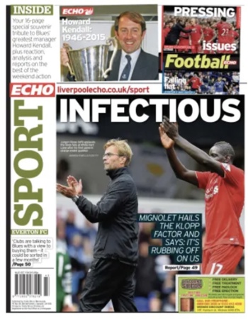 Liverpool Echo Backpage