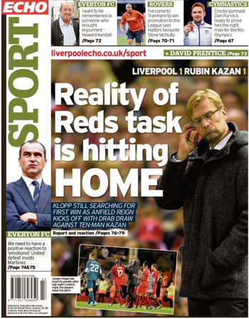Liverpool Echo Backpage
