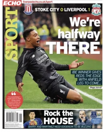 Liverpool Echo Backpage