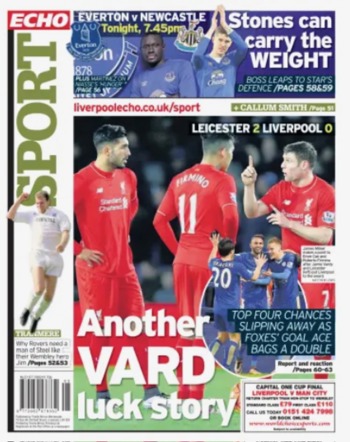 Liverpool Echo Backpage