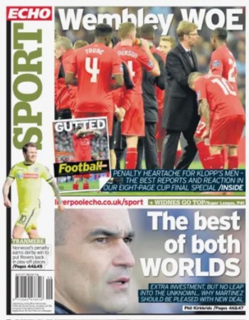 Liverpool Echo Backpage