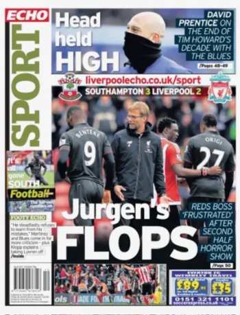 Liverpool Echo Backpage