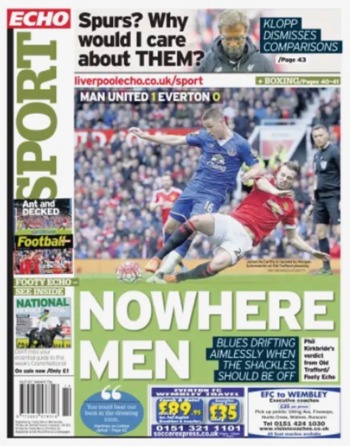 Liverpool Echo Backpage