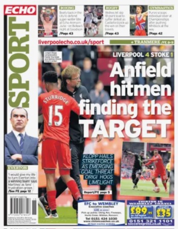 Liverpool Echo Backpage