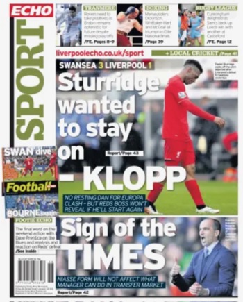 Liverpool Echo Backpage