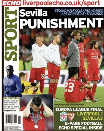 Liverpool Echo Backpage