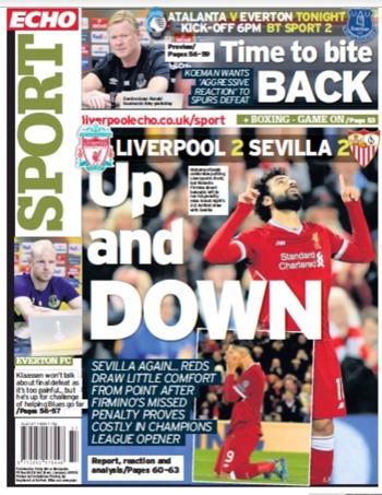 Liverpool Echo Backpage