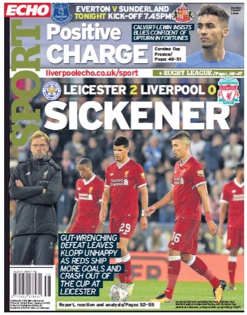 Liverpool Echo Backpage