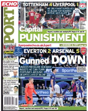 Liverpool Echo Backpage