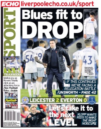 Liverpool Echo Backpage