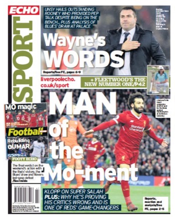 Liverpool Echo Backpage