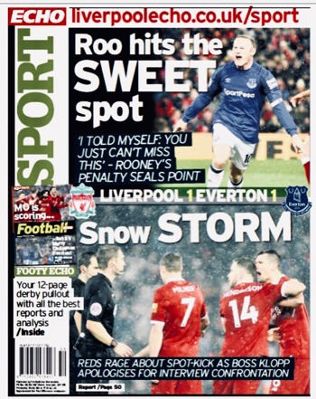 Liverpool Echo Backpage