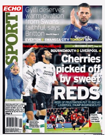 Liverpool Echo Backpage