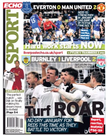 Liverpool Echo Backpage