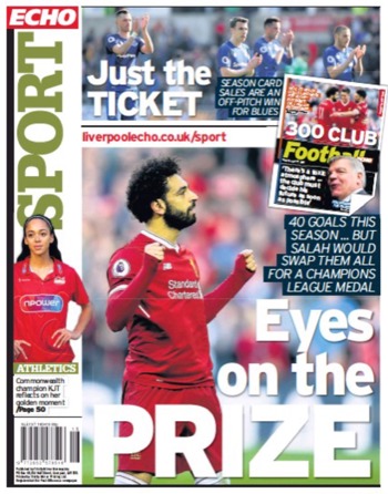 Liverpool Echo Backpage