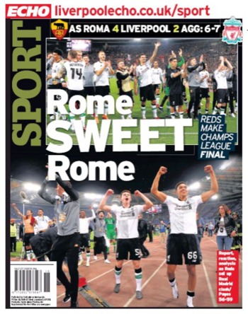 Liverpool Echo Backpage