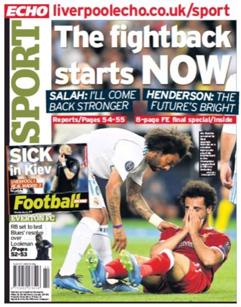 Liverpool Echo Backpage