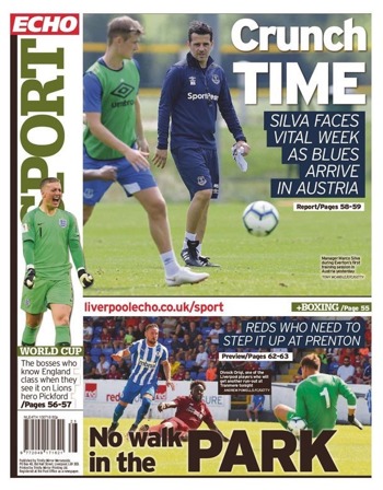 Liverpool Echo Backpage