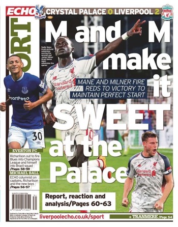 Liverpool Echo Backpage