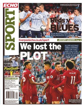 Liverpool Echo Backpage