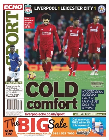 Liverpool Echo Backpage