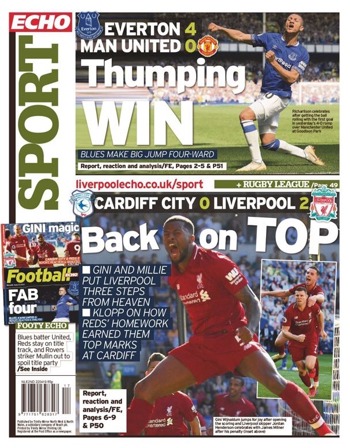 Liverpool Echo Backpage