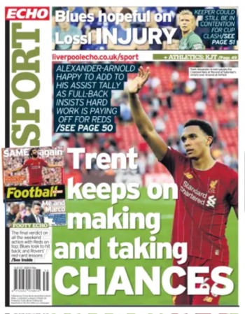 Liverpool Echo Backpage