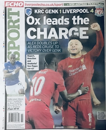Liverpool Echo Backpage