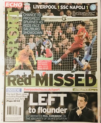 Liverpool Echo Backpage