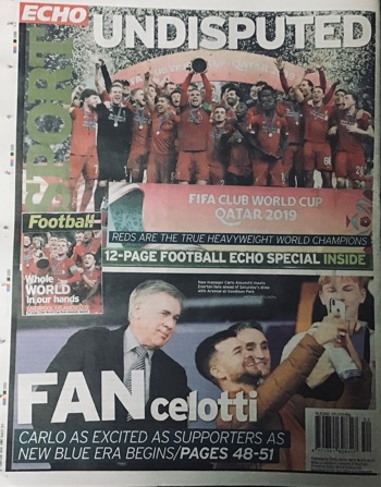 Liverpool Echo Backpage