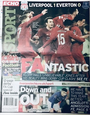 Liverpool Echo Backpage