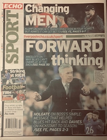 Liverpool Echo Backpage