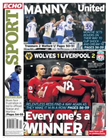 Liverpool Echo Backpage