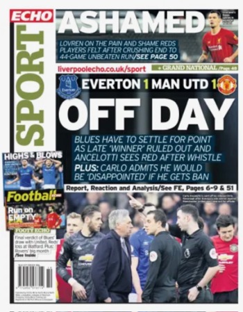 Liverpool Echo Backpage