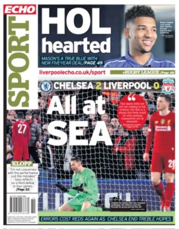 Liverpool Echo Backpage