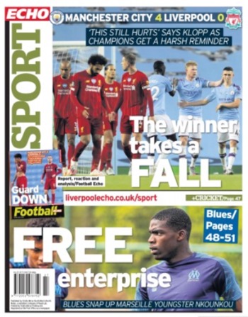Liverpool Echo Backpage