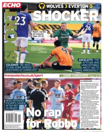 Liverpool Echo Backpage