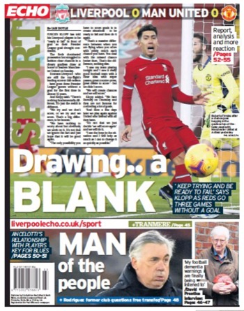 Liverpool Echo Backpage