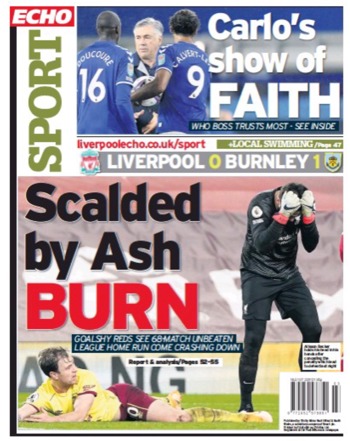Liverpool Echo Backpage
