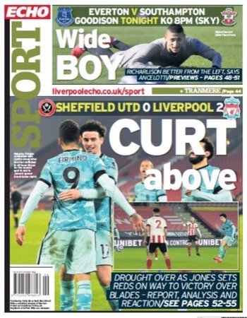 Liverpool Echo Backpage