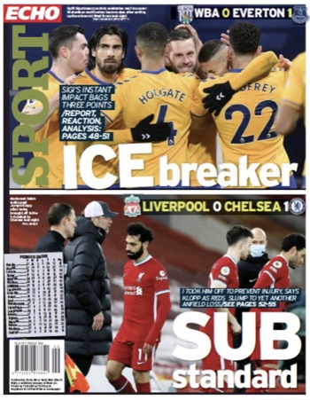 Liverpool Echo Backpage