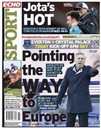 Liverpool Echo Backpage
