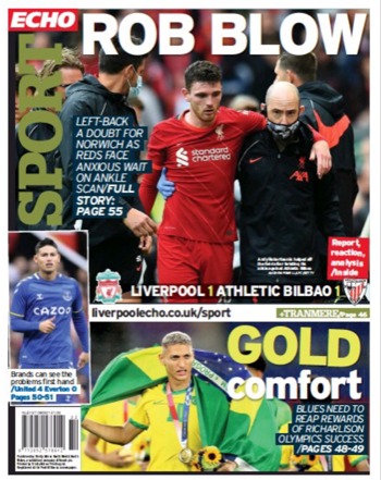 Liverpool Echo Backpage