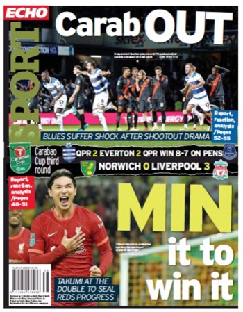 Liverpool Echo Backpage