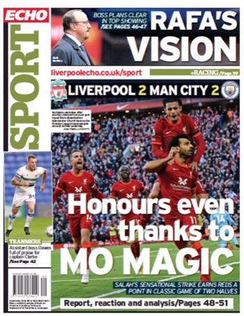 Liverpool Echo Backpage