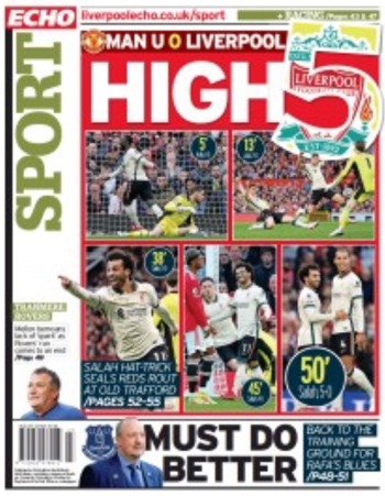 Liverpool Echo Backpage