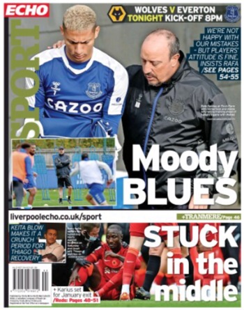 Liverpool Echo  Backpage